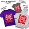 Valentines Day DTF Transfers - Be Mine Knitted Bow Ready To Press